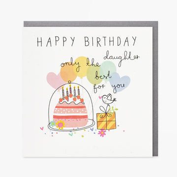 Daughter birthday card - Daisy Park
