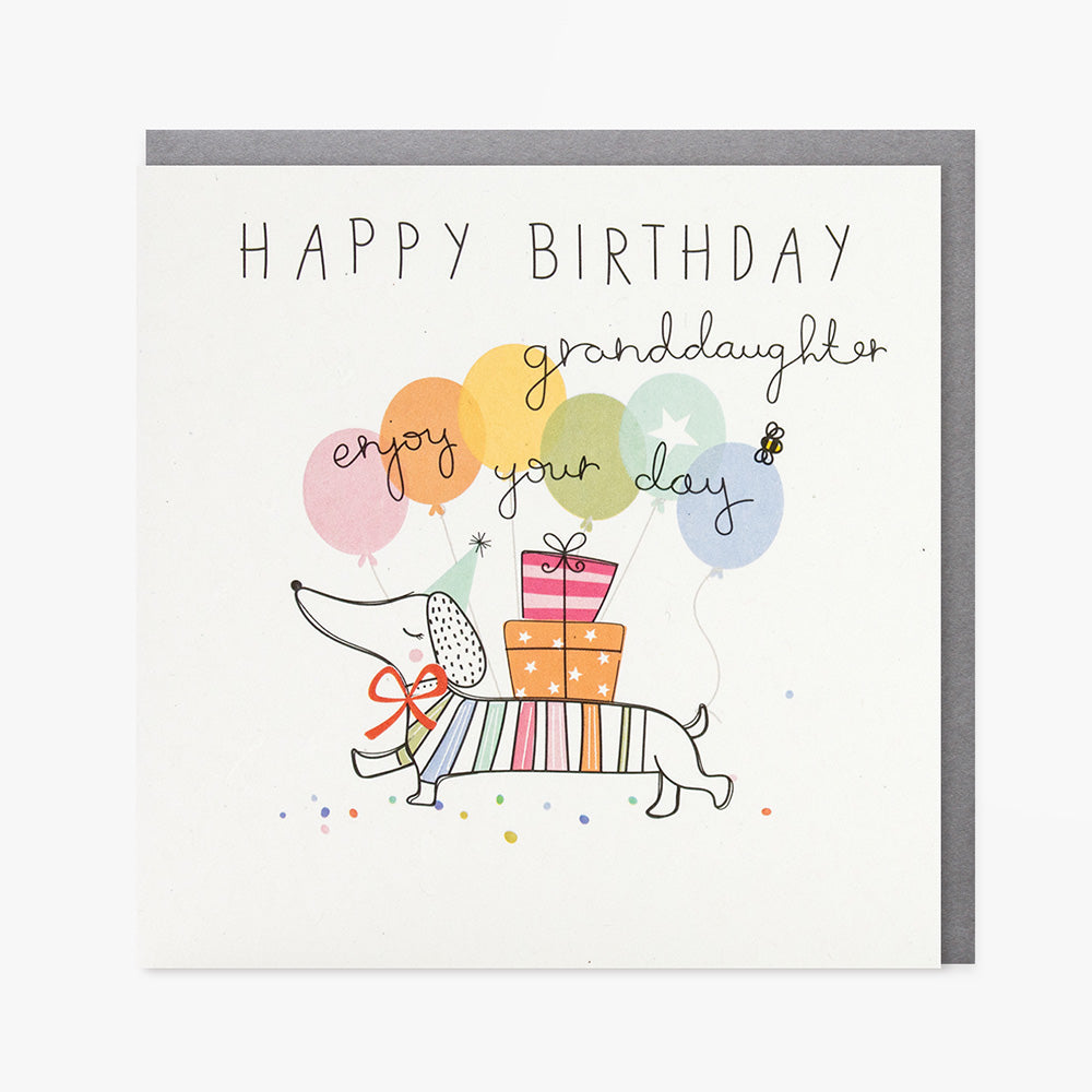 Granddaughter birthday card - Daisy Park