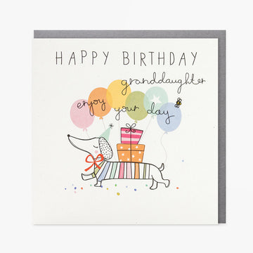Granddaughter birthday card - Daisy Park