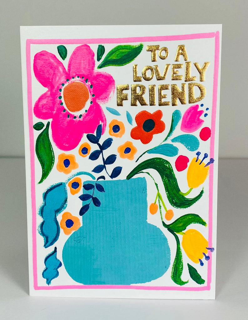 To a lovey friend birthday card - Daisy Park