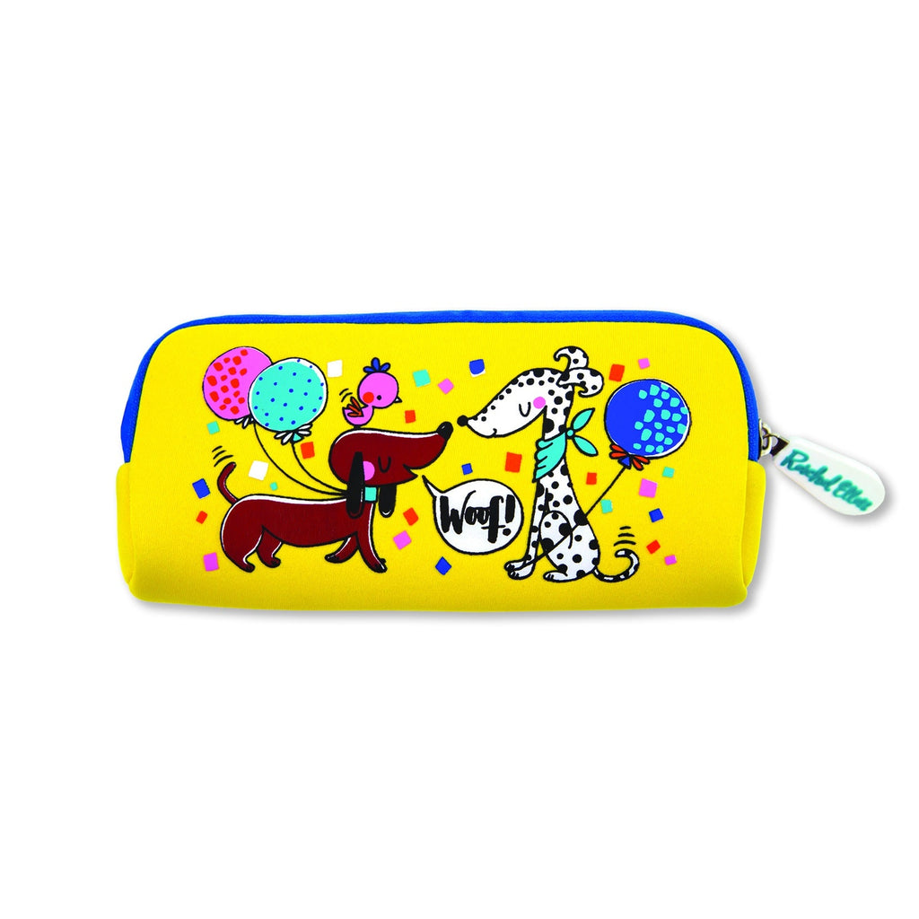 Dogs and cats neoprene pencil case - Daisy Park
