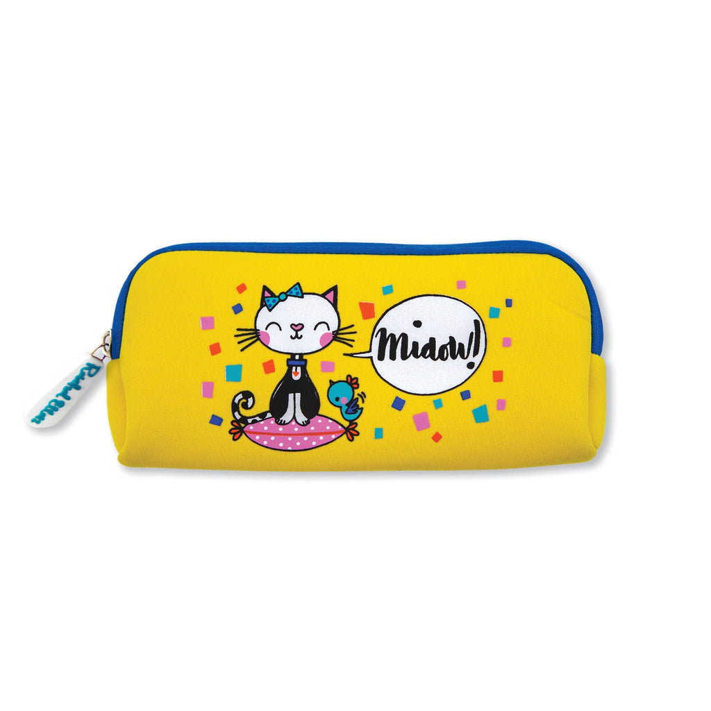 Dogs and cats neoprene pencil case - Daisy Park