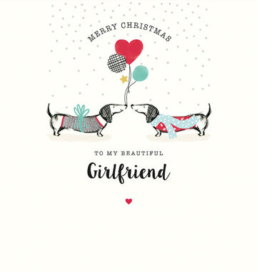 Girlfriend Christmas card - Daisy Park