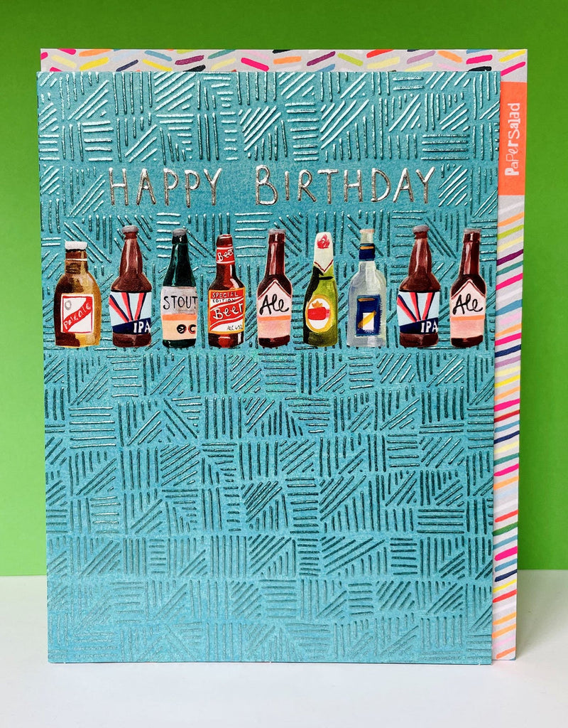 Birthday bottles card - Daisy Park