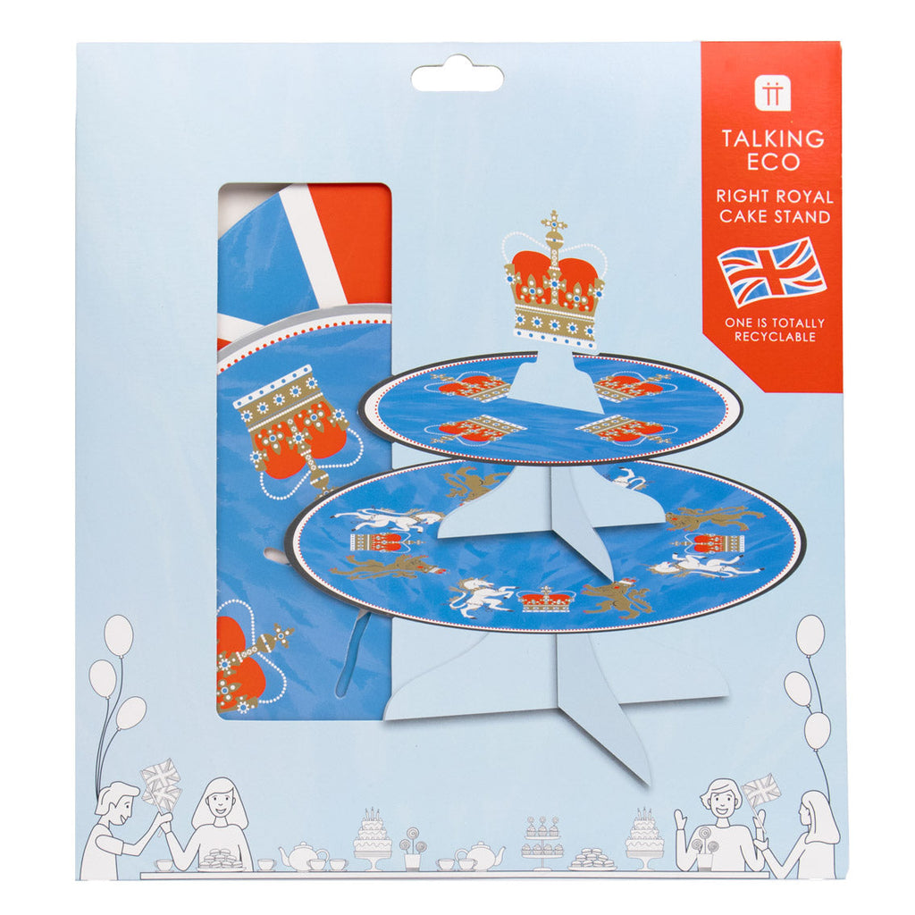 Right Royal Spectacle 2 tier cake stand - Daisy Park