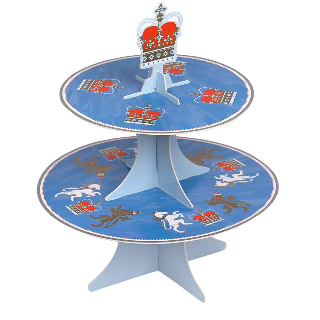 Right Royal Spectacle 2 tier cake stand - Daisy Park