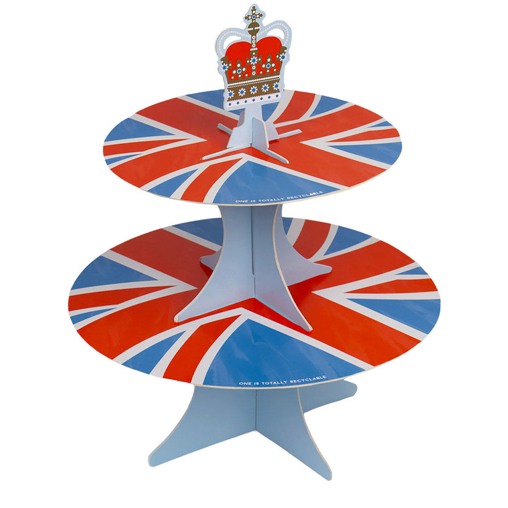 Right Royal Spectacle 2 tier cake stand - Daisy Park