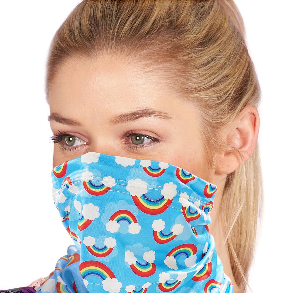 Rainbow snood - Daisy Park