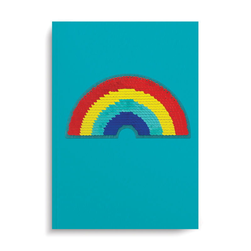 Sequin Rainbow Notebook - Daisy Park