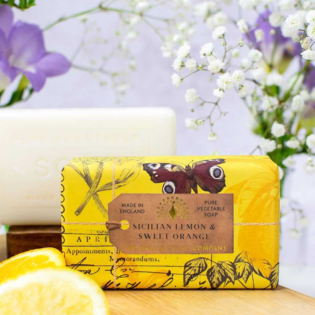 Anniversary Sicilian lemon and sweet orange soap - Daisy Park