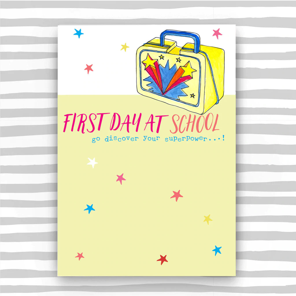 First day at school - Super power card - Daisy Park