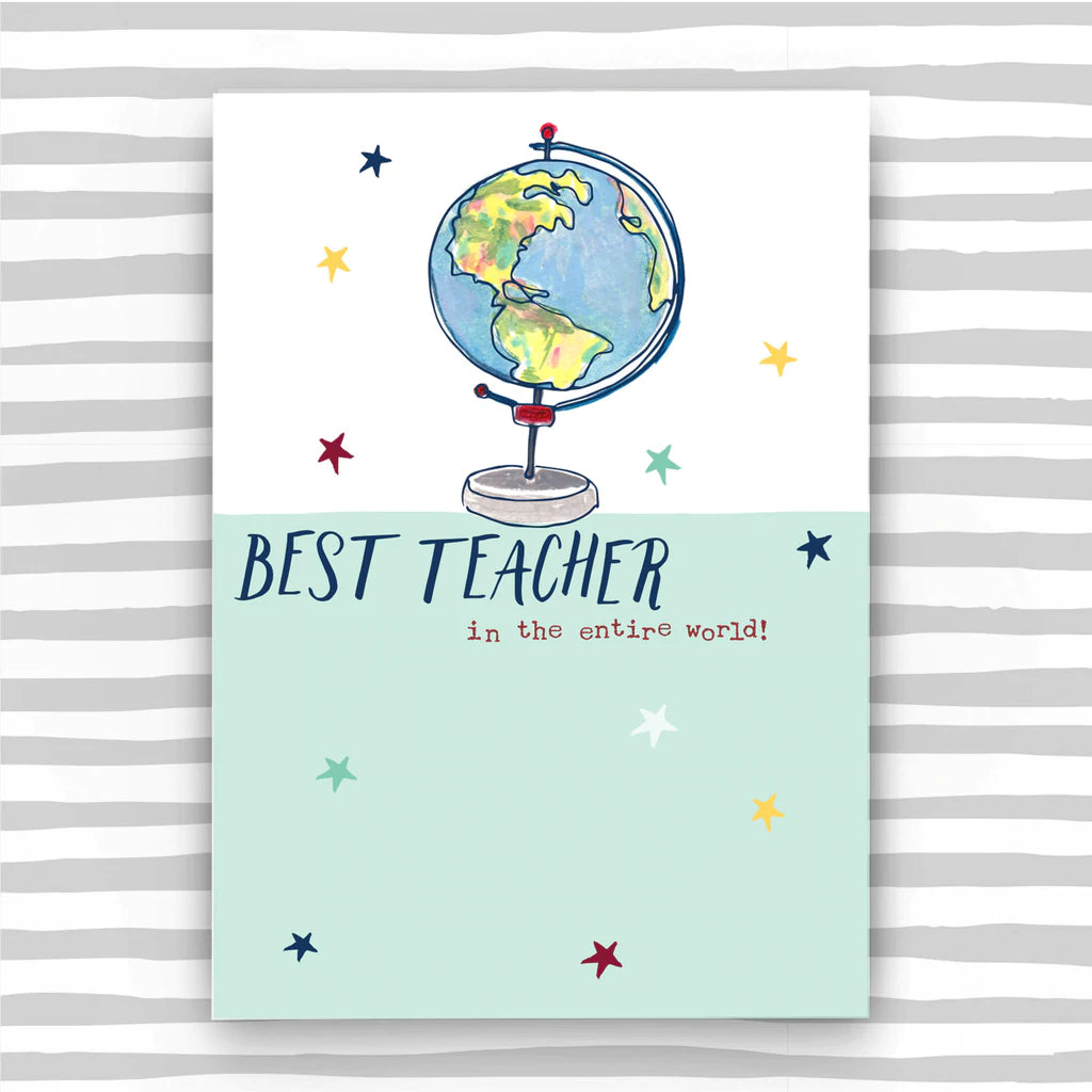 Best teacher card - Daisy Park