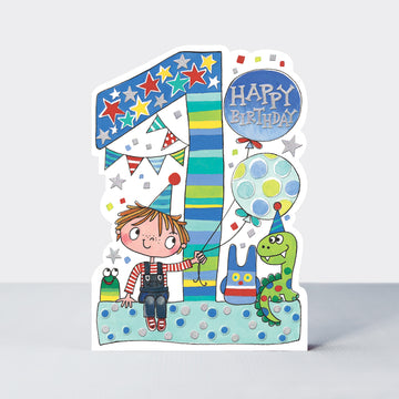 Age 1 boys and toys card - Daisy Park