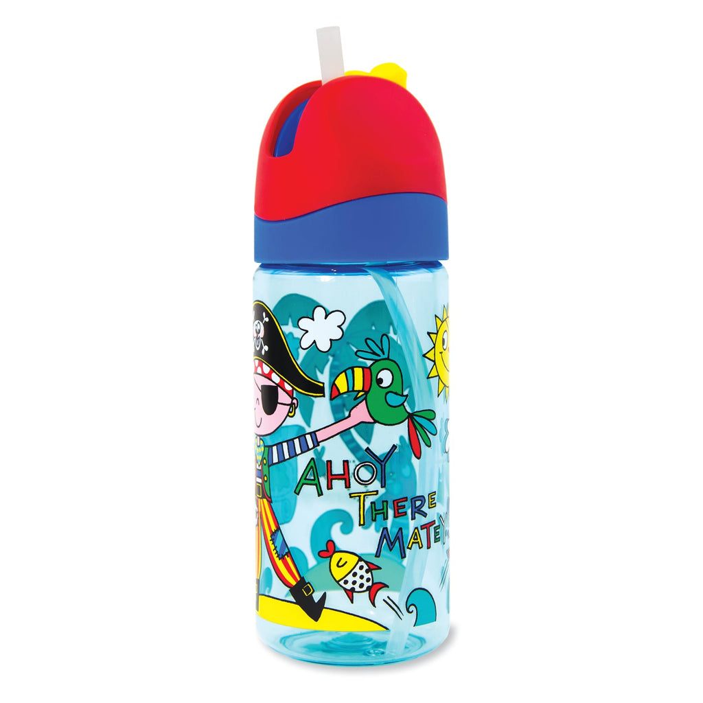 Drinks bottle with straw - Pirate - Daisy Park