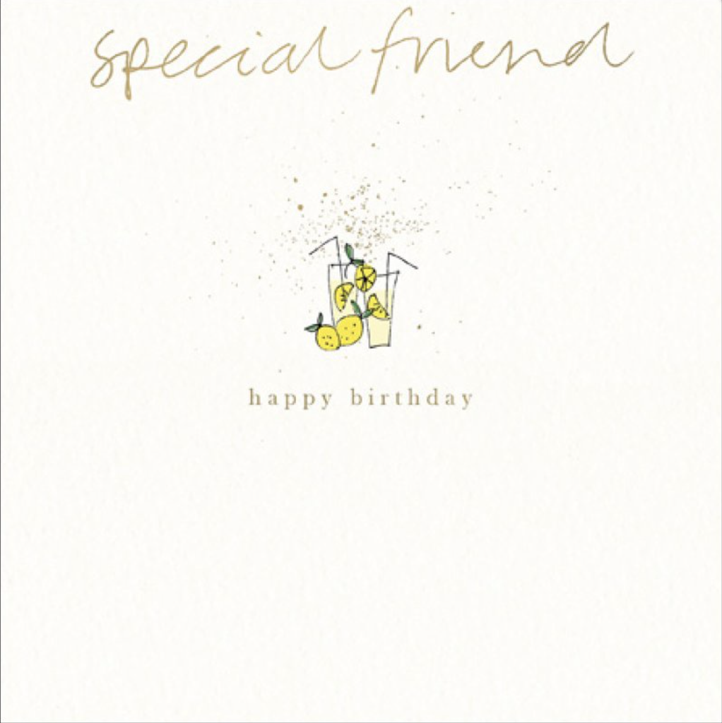 Special friends Cocktail card - Daisy Park