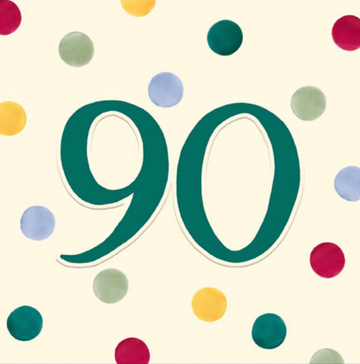 90th Birthday card spots - Daisy Park