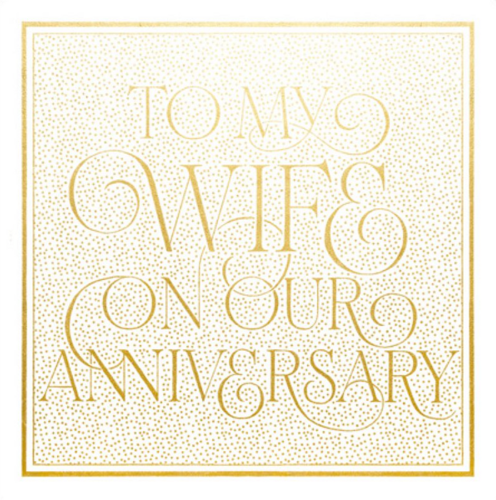 Wife anniversary card - Daisy Park