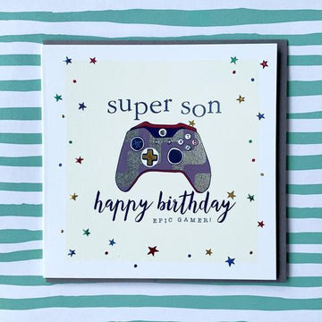 Super Son Birthday Card - Daisy Park