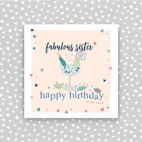 Fabulous Sister Birthday Card - Daisy Park
