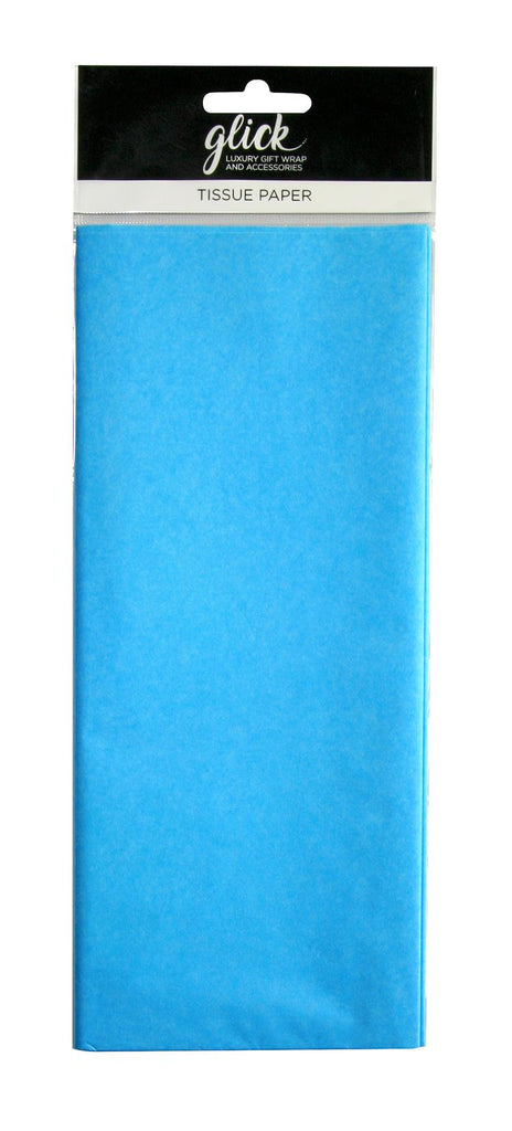 Turquoise plain tissue paper - Daisy Park