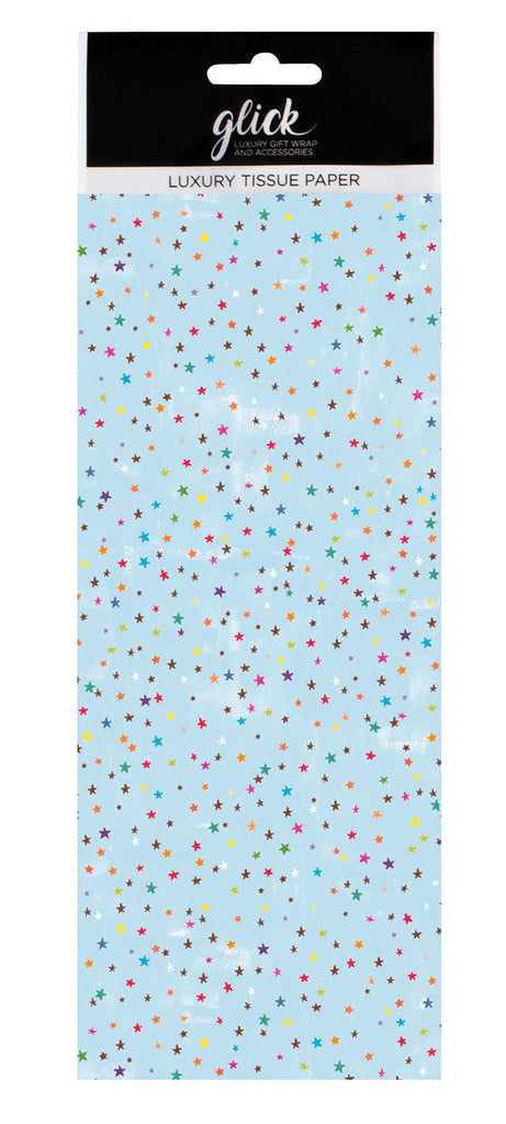 Blue stars tissue paper - Daisy Park
