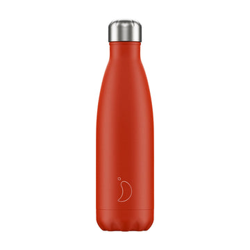 Chilly's Neon red insulated bottle - Daisy Park