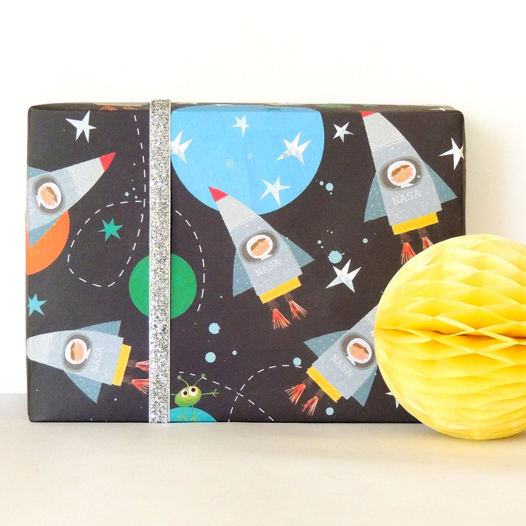 Spaceman wrapping paper | Daisy Park