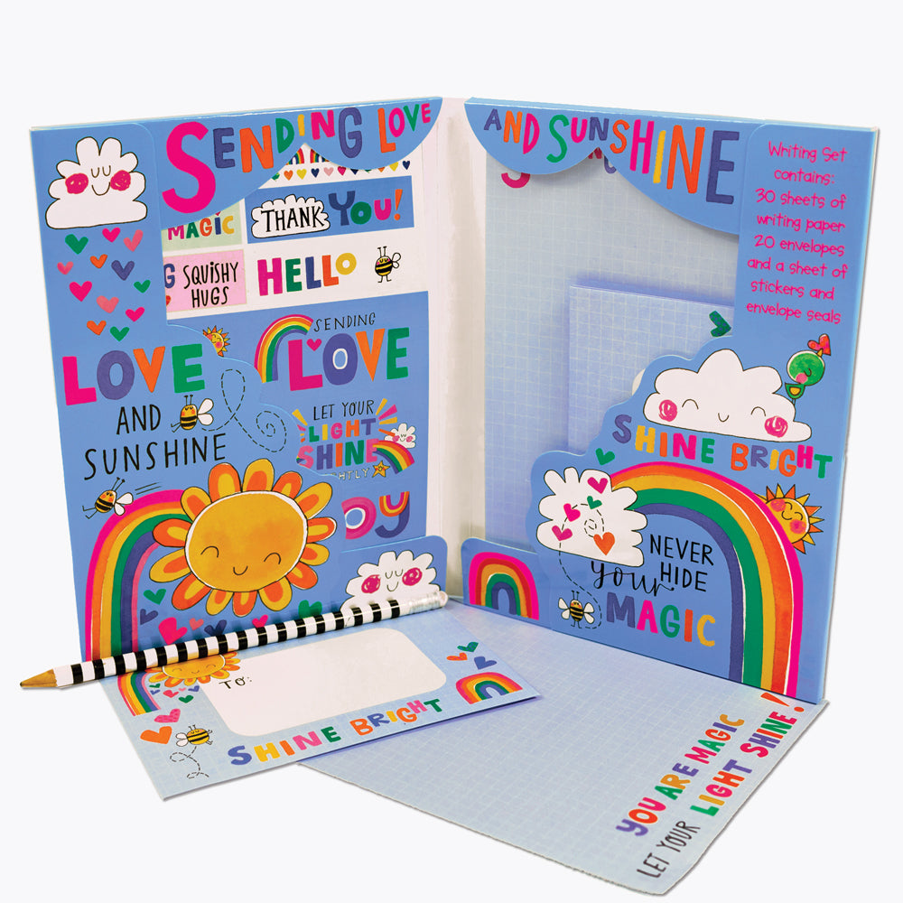 Writing set wallet - Love, Joy, Sunshine - Daisy Park