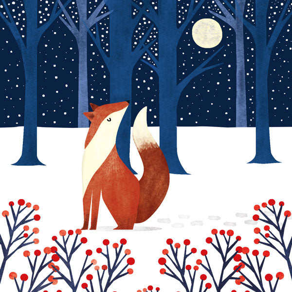 Fox pack of 6 Charity cards - Daisy Park