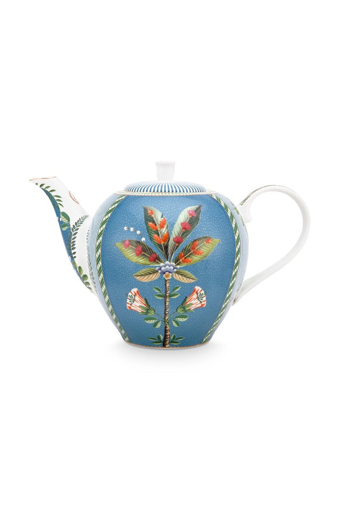 Pip Studio La Majorelle Large blue teapot - Daisy Park