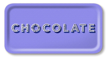 Asta Barrington Chocolate Bluebell long Tray - Daisy Park