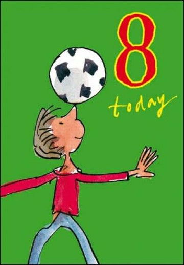 Quentin Blake - Muddy 8th Birthday Card - Daisy Park