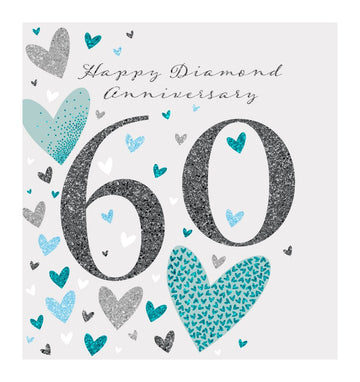 Diamond Anniversary card - Daisy Park