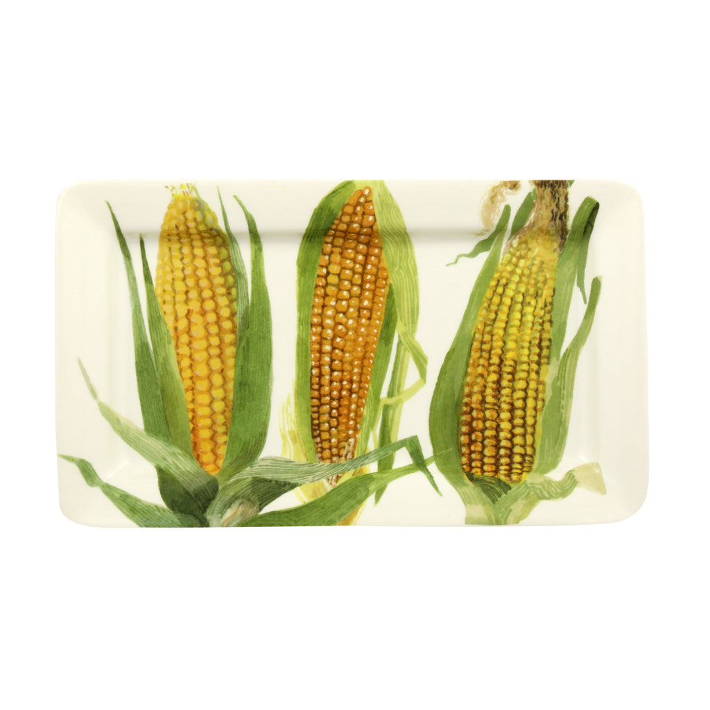 Emma Bridgewater Vegetable Garden Sweetcorn Medium Oblong Plate - Daisy Park