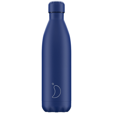 Chilly's Matte All Blue 750ml insulated bottle - Daisy Park