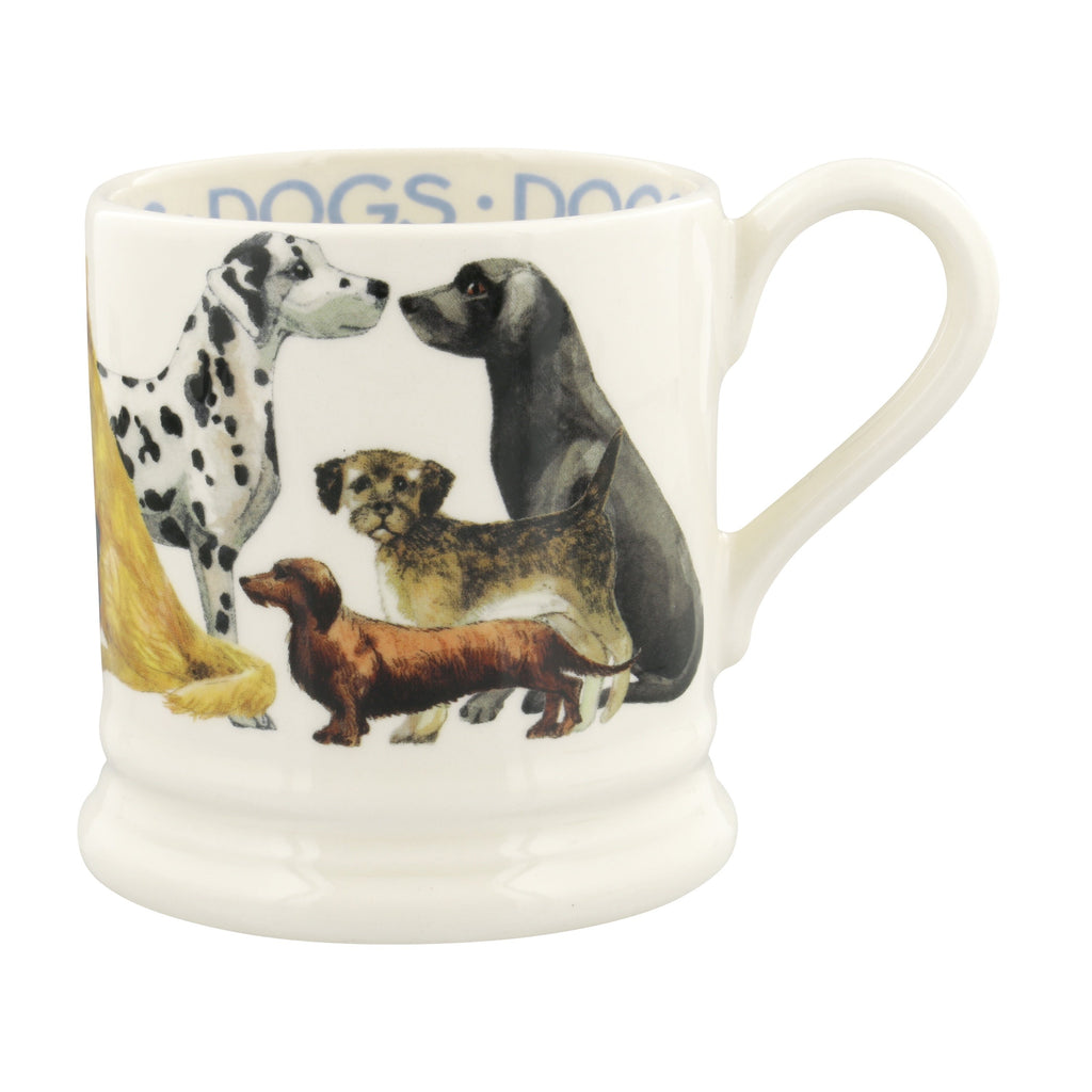 Emma Bridgewater Dogs Dogs All Over 1/2 Pint Mug - Daisy Park