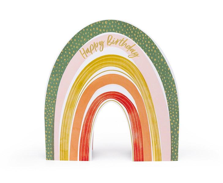 3D Rainbow card - Daisy Park