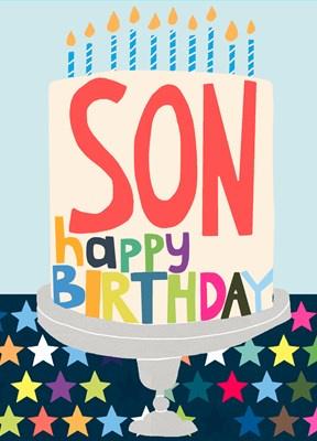 Son Birthday Card - Daisy Park