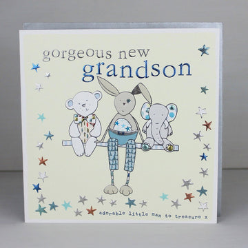 Gorgeous new Grandson card - Daisy Park