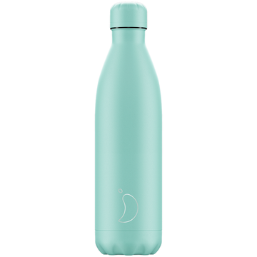 Chilly's Pastel all green 750ml insulated bottle - Daisy Park