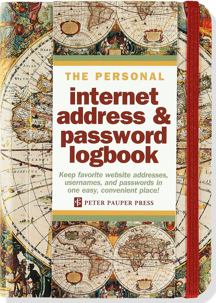 Old World internet address and password logbook - Daisy Park