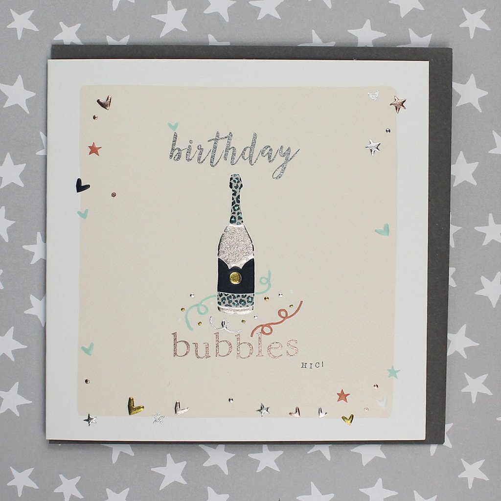 Birthday bubbles card - Daisy Park