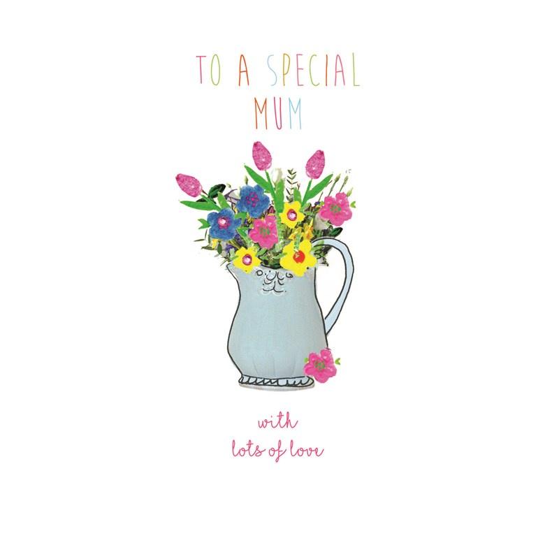 To a special Mum with lots of Love card - Daisy Park