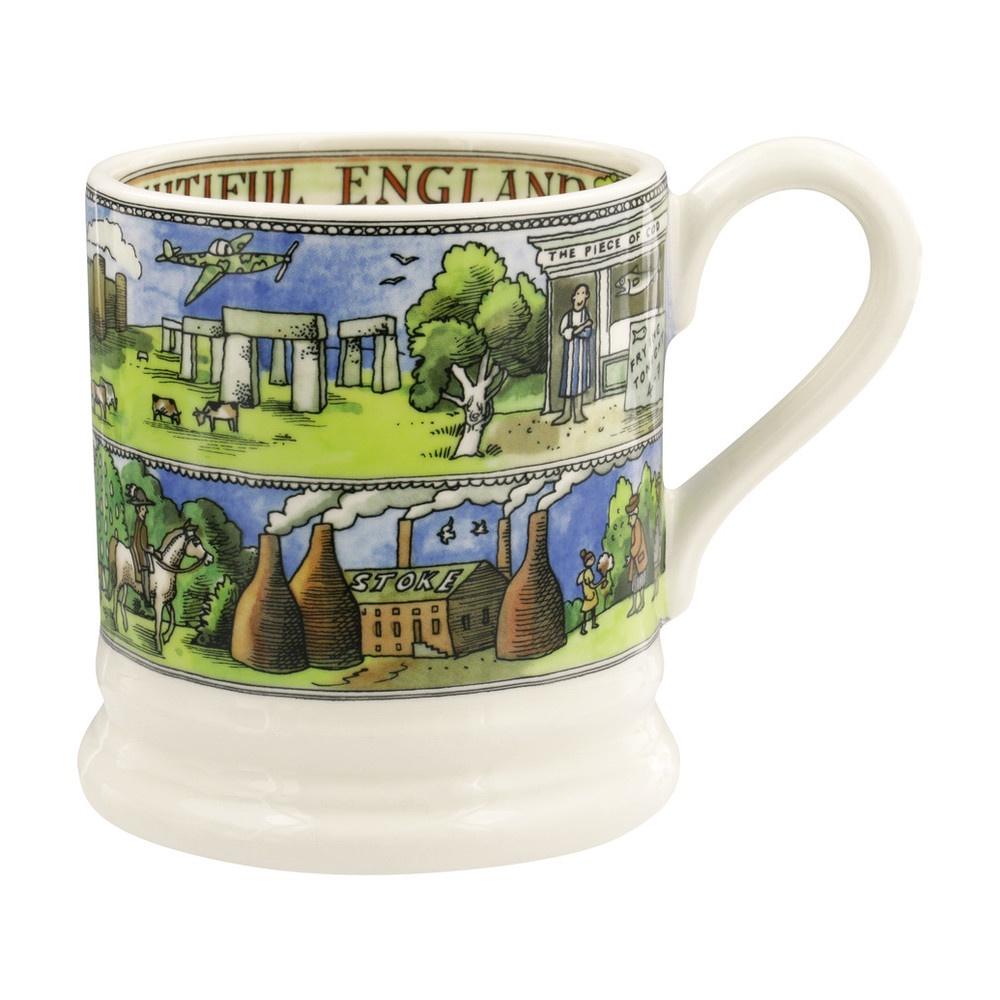 Emma Bridgewater Beautiful England 1/2pt mug - Daisy Park