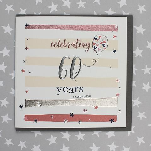 Celebrating 60 years card - Daisy Park