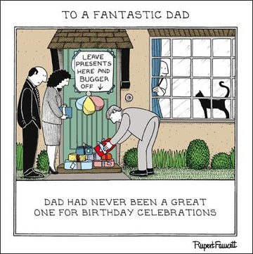 Dad Birthday Celebrations Card - Daisy Park