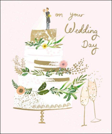 Congrats on Your Wedding Day Card - Daisy Park