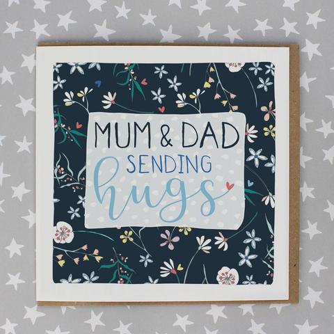 Sending Hugs to Mum & Dad Card - Daisy Park