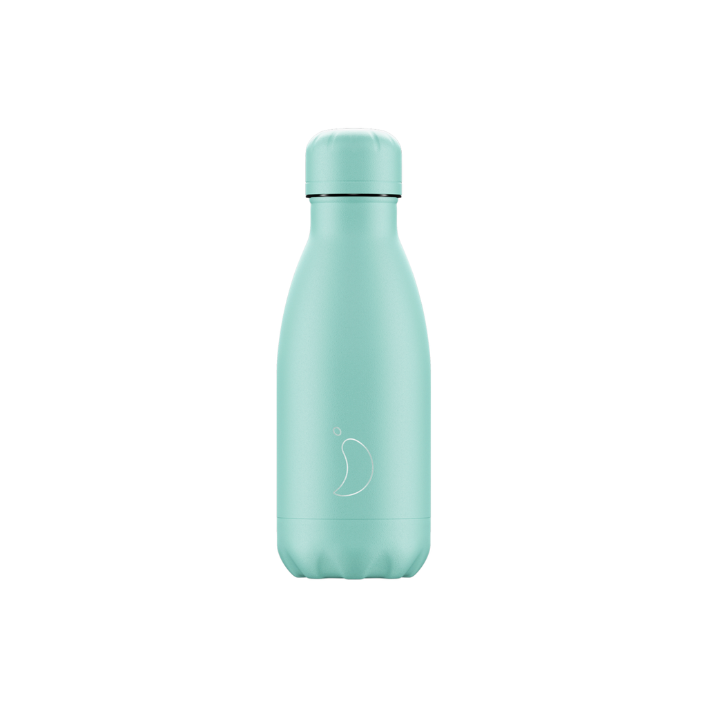 Chilly's Pastel All green 260ml insulated bottle - Daisy Park