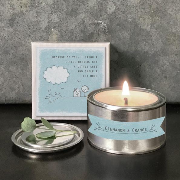 Boxed Candle - Because Of You - Daisy Park